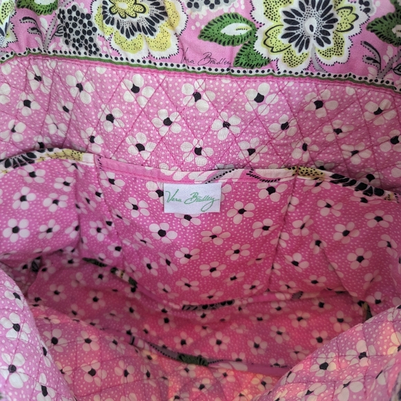 Vera Bradley Priscilla Pink Tote Bag - Picture 4 of 5